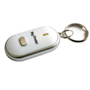Mini Anti-lost Whistle Key Finder Flashing Beeping Remote Kids Key Bag Wallet Locators